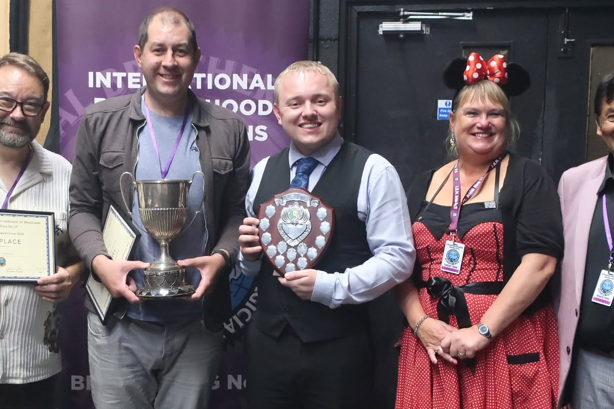 British Ring magic competition trophies and awards