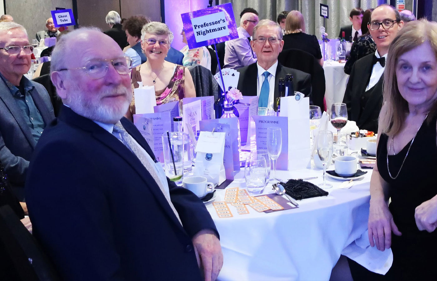 Guests enjoying the annual British Ring black-tie dinner