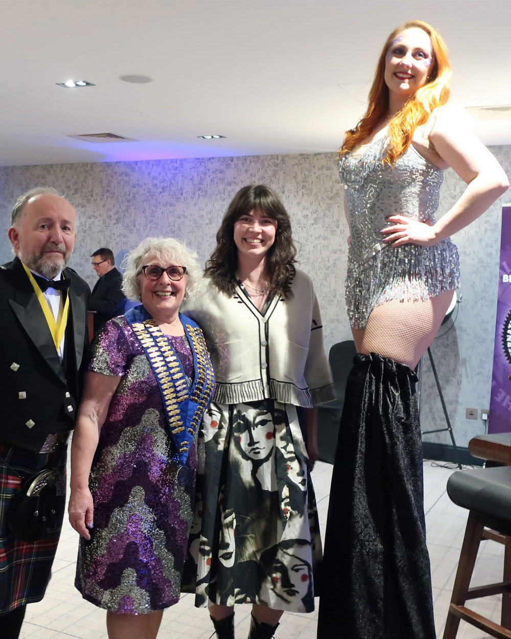 The President's Annual Dinner bringing together members, guests and performers