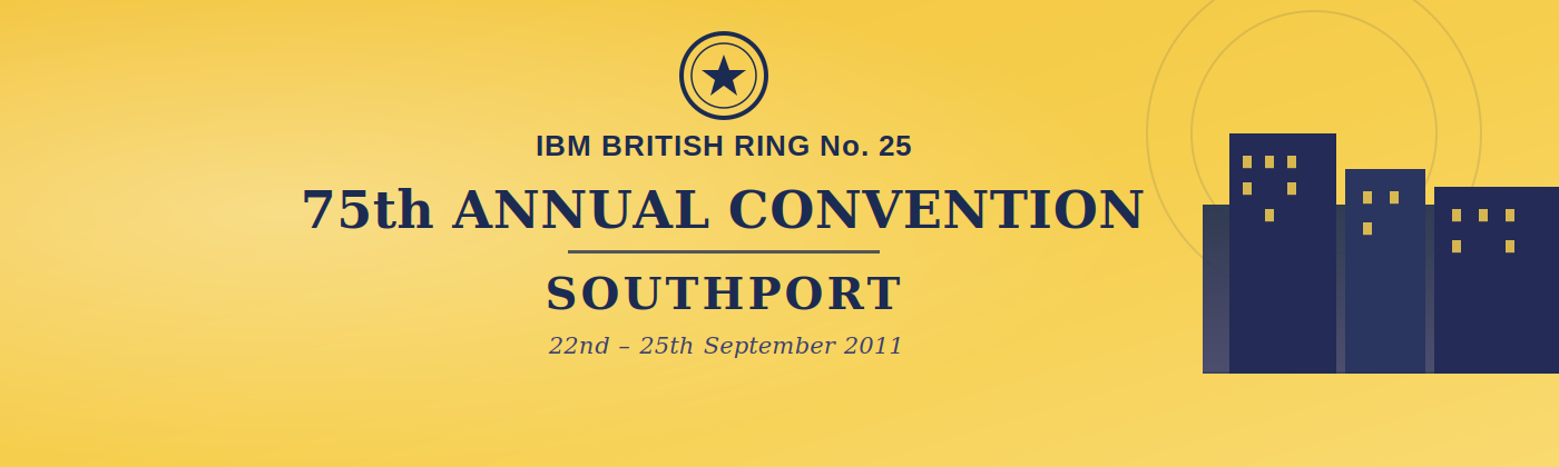 I.B.M. British Ring 75th Convention 2011